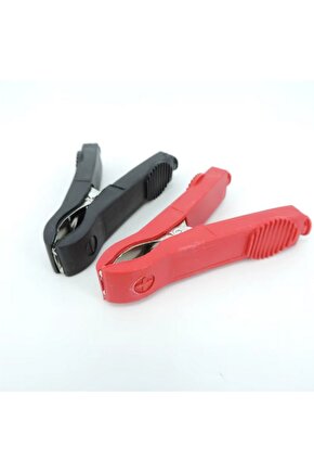 2 li, Siyah-Kırmızı, Krokodil Akü Maşası, 30A,