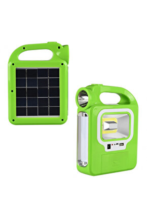 Solar Çalışma Lambası (1 ADET AMPULÜ UNUTMA)