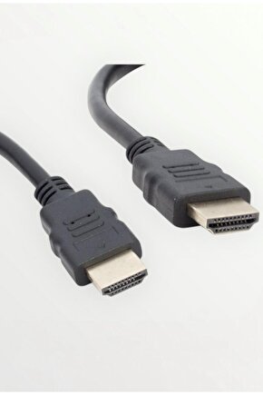3 Metre Düz Siyah HDMI Kablo Standart Bağlantı Modeli