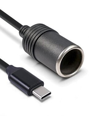 USB 2.0 5V–2A to 12V–0.8A Dönüştürücü – Araç Çakmak Fişi Dişi Çevirici Güç Adaptörü