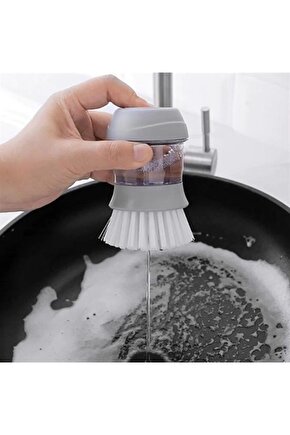 Sylar Deterjan Hazneli Kolay Bulaşık Yıkama Fırçası Bulaşık Sünger