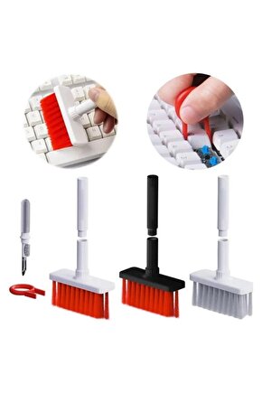 Klavye Bilgisayar Kulaklık Temizleme Araçları Tuş Çektirme Seti 5 In 1