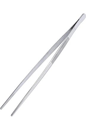 Çelik Masterchef Et Cımbızı Maşa Pişirme Çelik Maşa 30cm Profesyonel Şef Cımbızı Çelik Çeyiz Eşyası