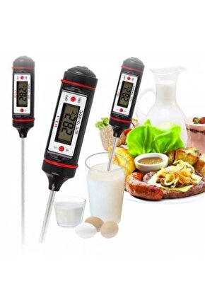 Dijital Isı Ölçer Termometre Et,yemek ,sıvı Ölçer
