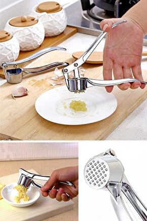 Çelik Sarımsak Ezici