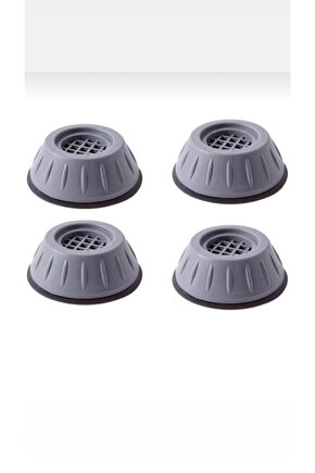 Gürültü Engelleyici Kaymaz Titreşim Önleyici Ayak Pedleri Çamaşır Makinesi Stoper 4 Lü Set