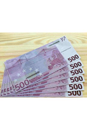 Fake 50000 Euro 1 Deste Düğün Parası