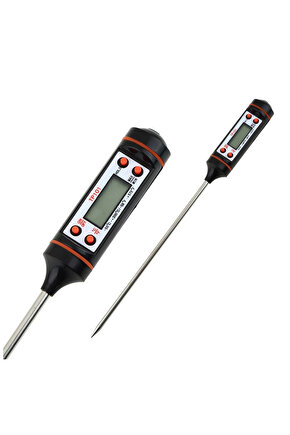 Sıvı Gıda Mutfak Termometresi Daldırma Tipi Tepeyüzbir 