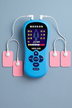 Dijital Tens Masaj Aleti Elektrikli Kas Stimülatörü