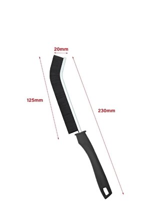 1 Adet Çok Amaçlı Multi Ince Temizlik Fırçası Derz Arası Banyo Mutfak Lavabo Detay