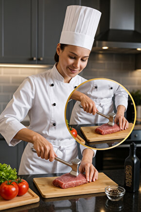 Döküm Et Döveceği Çift Taraflı Gramajlı Ağır