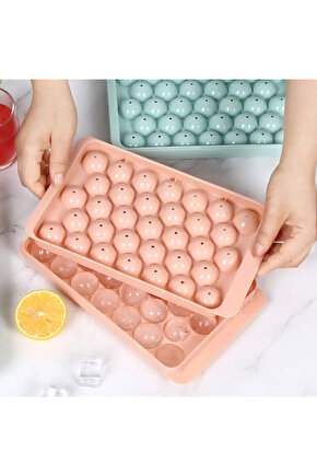 Yuvarlak Buz Yapma Kalıbı Küp Şekilli 160 Plastik CN