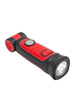 JK102 Led+Cob Işık Çok Fonksiyonlu Pilli (3*AAA) El Feneri