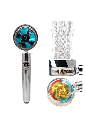 360 DERECE DÖNEBİLEN PERVANELİ TURBO TAZYİKLİ DUŞ BAŞLIĞI (4887)