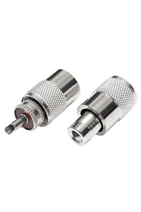 Telsiz Anten Konnektörü RG-58 Uhf Konnektör Teflon Dolgu AXE4-9F3