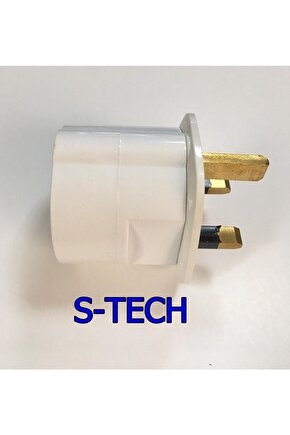 Türk Ingiliz Sigortalı 13 Amper Çevirici Adaptör