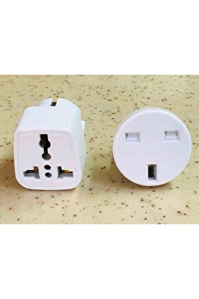 1 Amerikan + ingiliz üniversal Çevirici Priz Elektrik Fiş Dönüştürücü Türk Tipine Çeviren Başlık