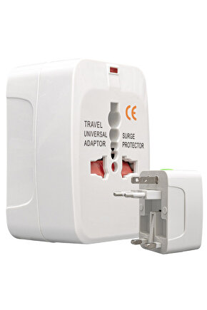 S-LINK SLX-WTA03 UNIVERSAL ÇOKLU PRİZ ÇEVİRİCİ SEYAHAT ADAPTÖR (125V-250V-6A-13A)