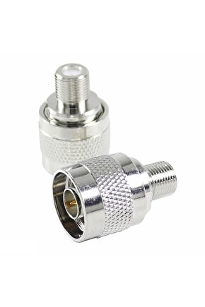 N Tip Erkek To F Tip Dişi Soket Adaptör Konnektör 0-6ghz Rf Wi-fi Anten Fpv Lora Helium Router 4g