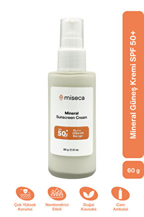 Mineral Güneş Kremi Spf 50+ Çok Yüksek Koruma 60 G