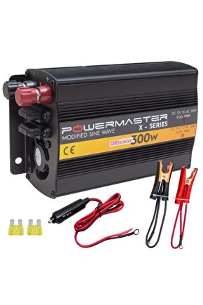 Pwr300-12 12-220 Volt 300 Watt Inverter Invertör Çevirici