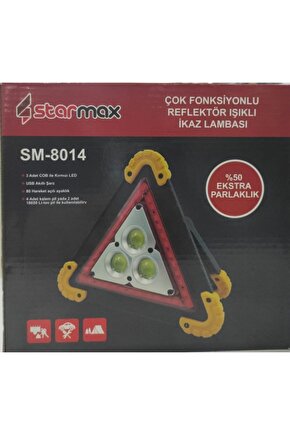 Axe Tools Çok Fonksiyonlu Reflektör Işıklı Ikaz Lambası Kpf0089956552881