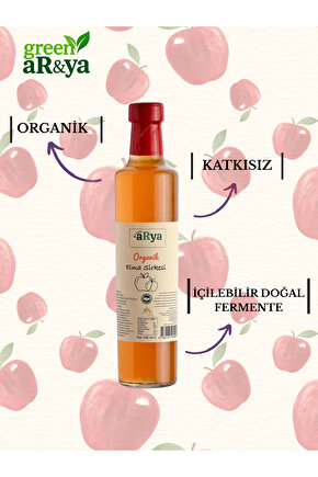 Organik Elma Sirkesi 500 ml