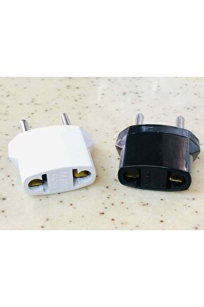 2 Tane Farklı Renk Amerikan Elektrik Elektronik Cihazlara Uygun Priz Çevirici