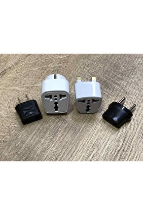 Uluslararası Seyahatler Için Elektrik Priz Dönüştürücü Pratik Set