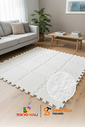 Peluş Puzzle Halı, Kendi Tasarımını Oluştur, Yapboz Halı, Peluş Halı