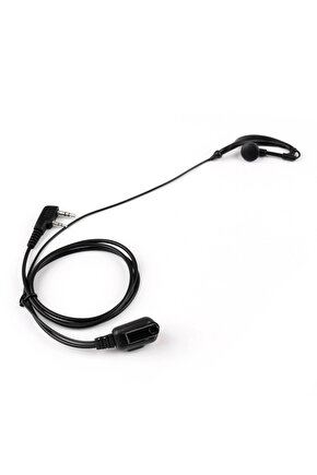Bas Konuş Özellikli Mikrofonlu Siyah Telsiz Kulaklık Motorola Hyt El Telsizi Uyumludur
