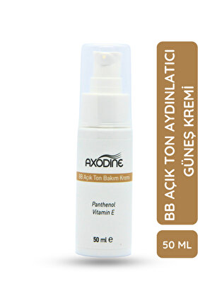 Bb Krem - 24 Saat Nemlendirme - Işıltılı Açık Ton Güneş Kremi 50 Spf -