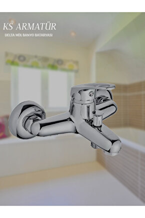 Delta Mix Banyo Krom