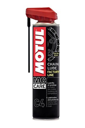 C4 Chain Lube Zincir Yağlama Spreyi 400 Ml. Made In France