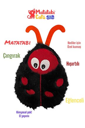 UĞUR BÖCEĞİ (hışırtılı,çıngıraklı,MATATABİ li,pelüş oyuncak)