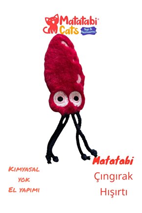 KALAMAR (hışırtılı,çıngıraklı,MATATABİ li,pelüş oyuncak)
