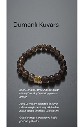 Doğal Taş Dumanlı Kuvars 8mm Cem Kalite
