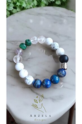 Doğal Taş ÇOCUK KORUMA BİLEKLİĞİ SAKINLIK HUZUR VE ŞİFA