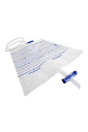 İDRAR TORBASI TAŞIMA ÇANTASI + 10 ADET T MUSLUKLU 2000ML İDRAR TORBASI