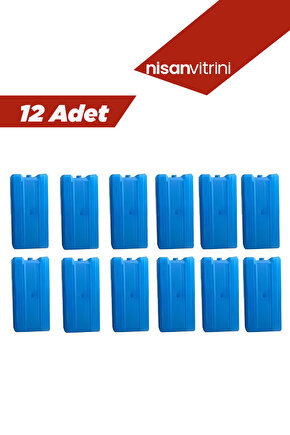 12 Adet Buz Aküsü  Buz Kasedi  Ice Box Buz Kalıbı  Buz Akusu