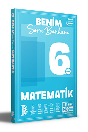 6. Sınıf Matematik Soru Bankam Benim Hocam Yayınları