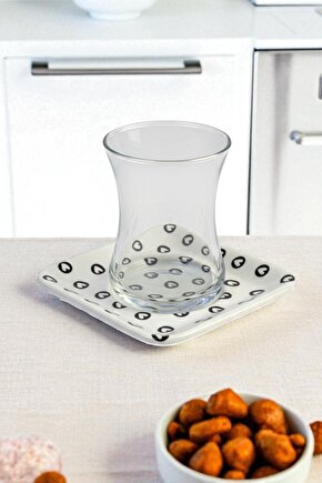 Full Keyf Cam Çay Takımı 12 Parça 6 Kişilik