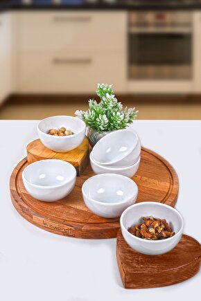 6lı 8 Cm Beyaz Bulut Kase KS101008F004A0000000A