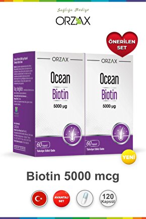 Biotin 60 Kapsül (2 adet)