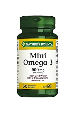 Mini Omega-3 900 Mg 60 Kapsül