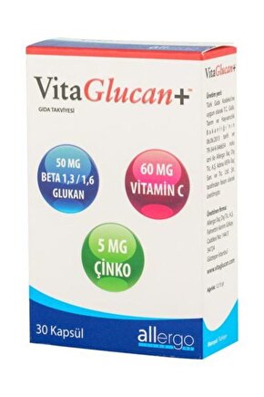 Vita Glucan 30 Kapsul.