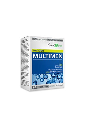 Multimen For Men Multivitamin 60 Bitkisel Kapsül