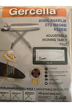 Ayarlanabilir Ütü Masası Kılıfı Örtüsü Bezi Keçesi (ÜTÜ MASASI& AKSESUARLARI , ÜTÜ MASASI SÜNGERİ)