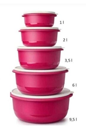 Miksim 5li Karıştırma Ve Saklama Seti