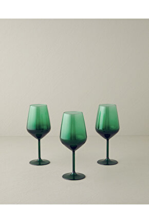 Christmas Cam 3lü Kadeh 490 ml Yeşil